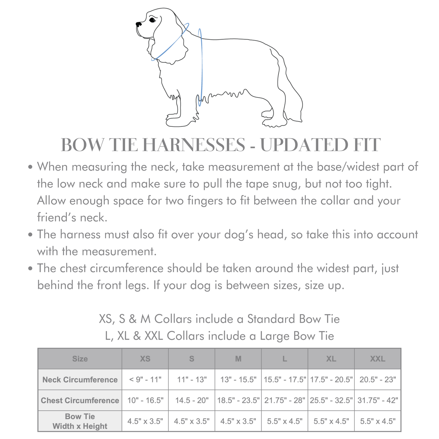 Atlantic Waves Reversible Dog Harness + Atlantic Wave Windowpane Bow Tie