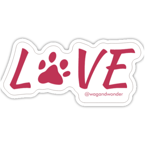 Paw Love Sticker