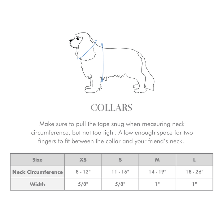 French Lavender Ink Blot Classic Dog Collar