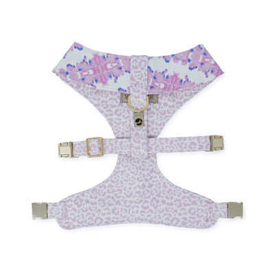 French Lavender Reversible Dog Harness