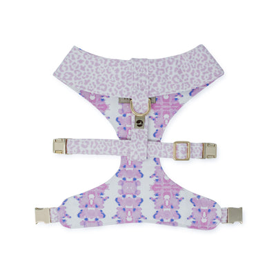 French Lavender Reversible Dog Harness