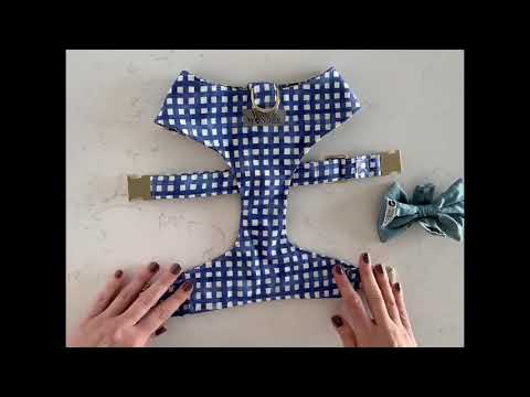 Evergreen Forest Reversible Dog Harness